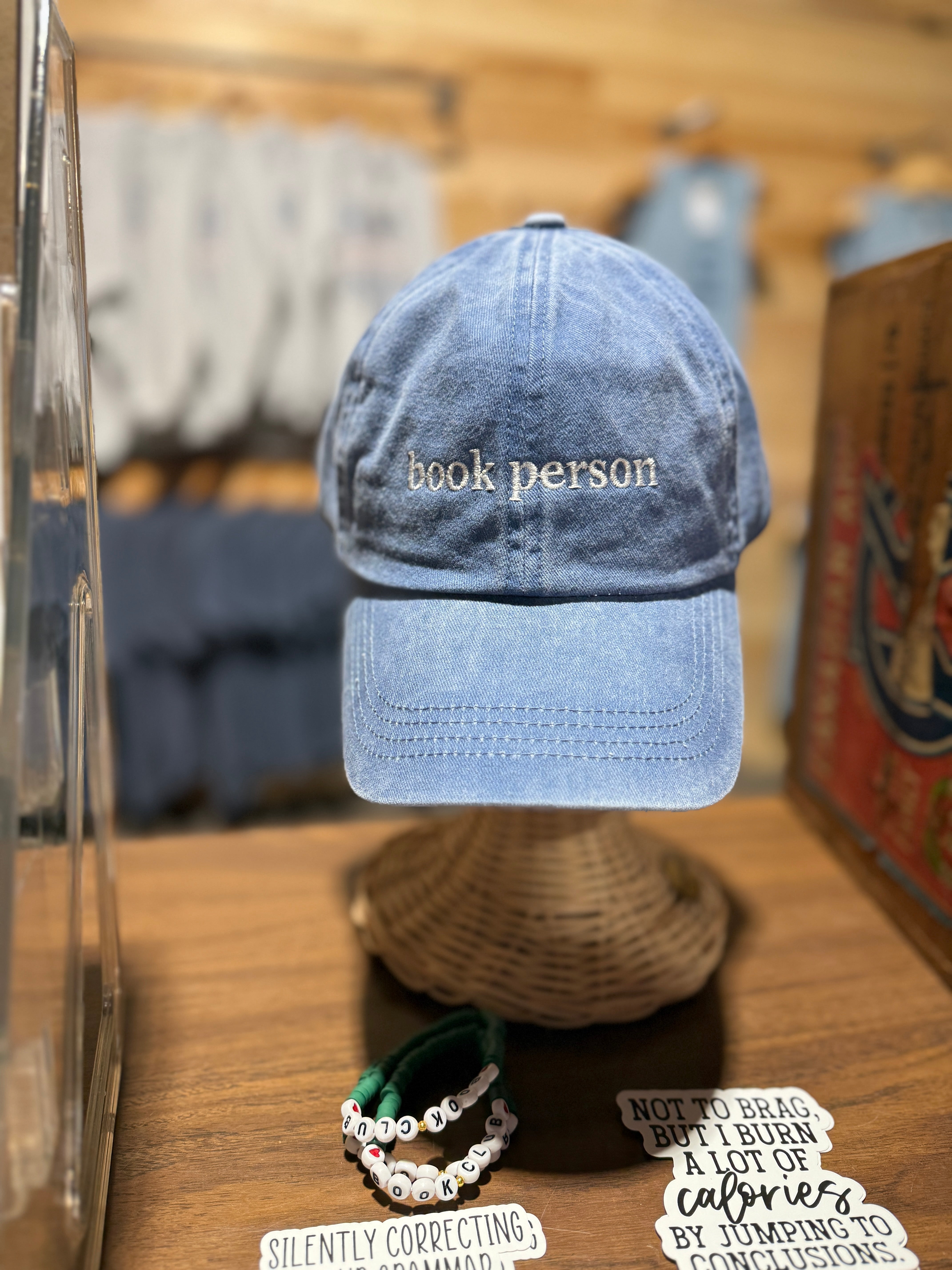 Book Person Dad Hat