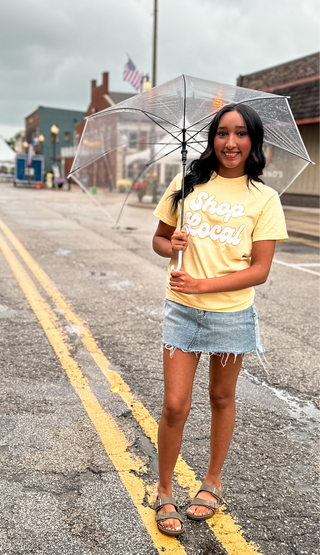 Shop Local Burlington WI Unisex Cotton T-Shirt