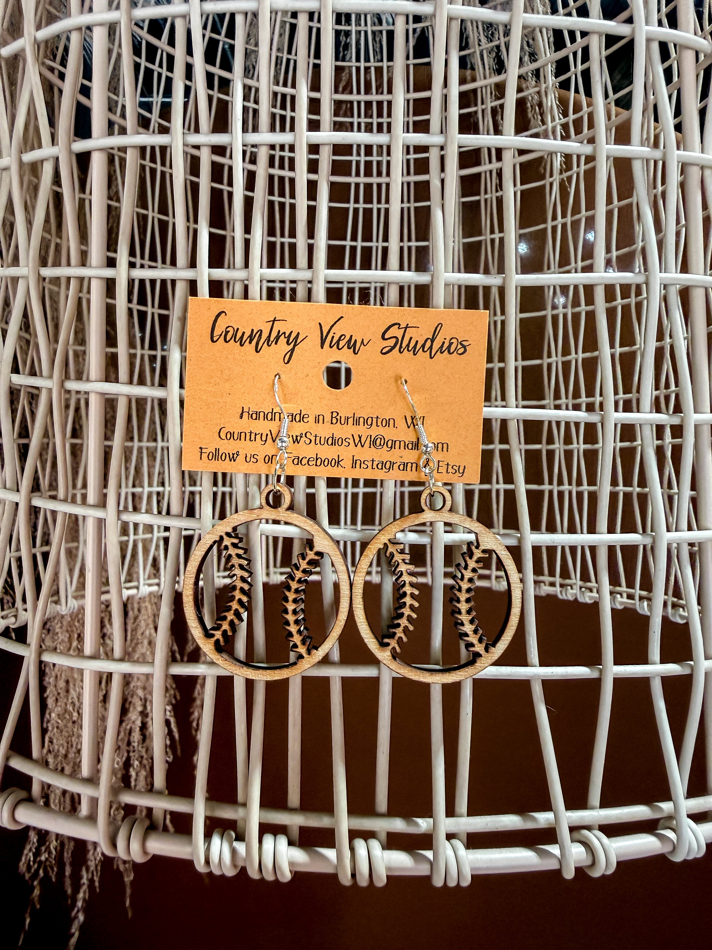 Handcrafted Statement Dangle Earrings