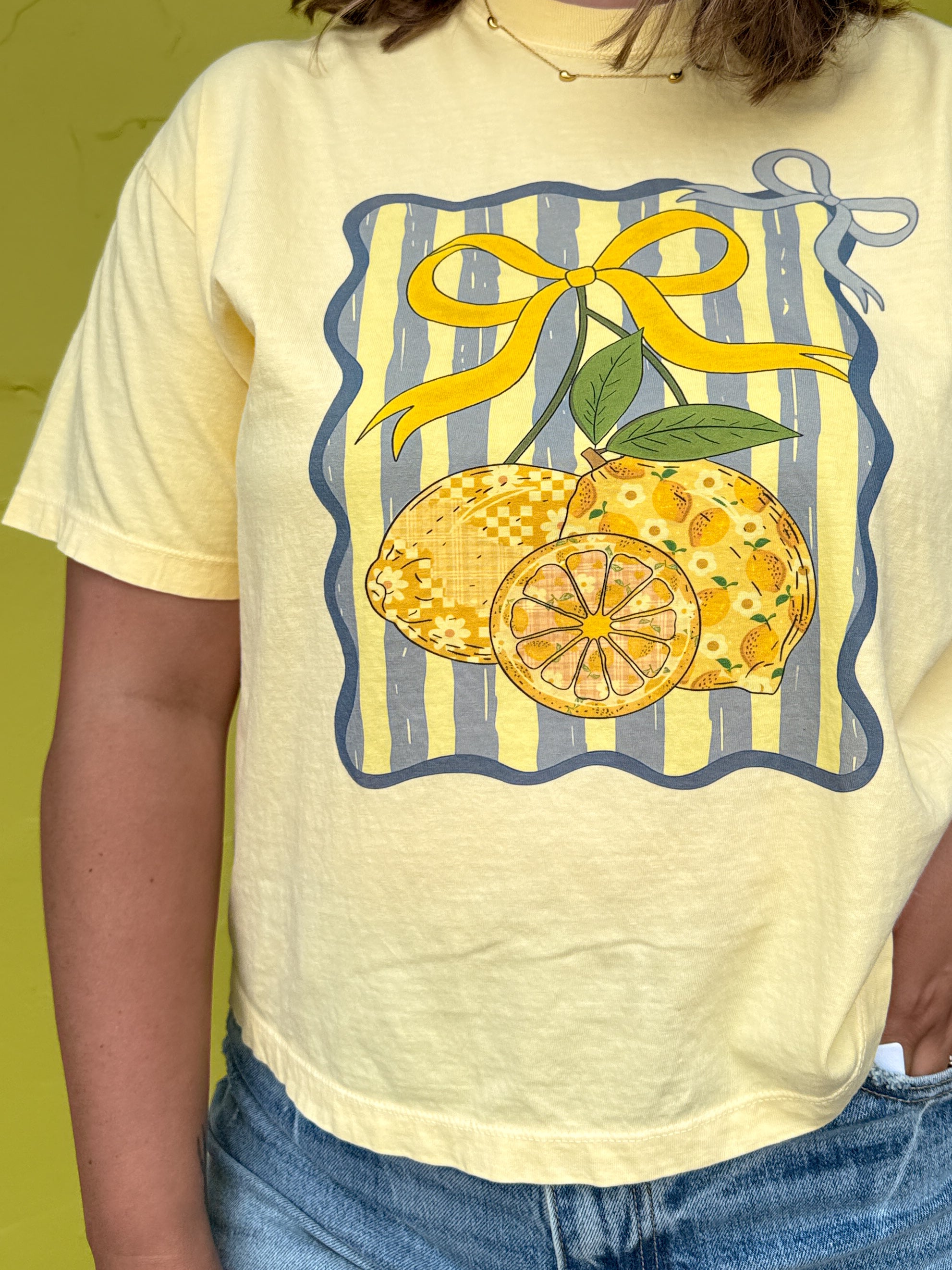 Lemons and Bows Graphic Tee