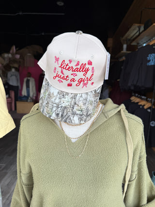 Literally Just A Girl Hat