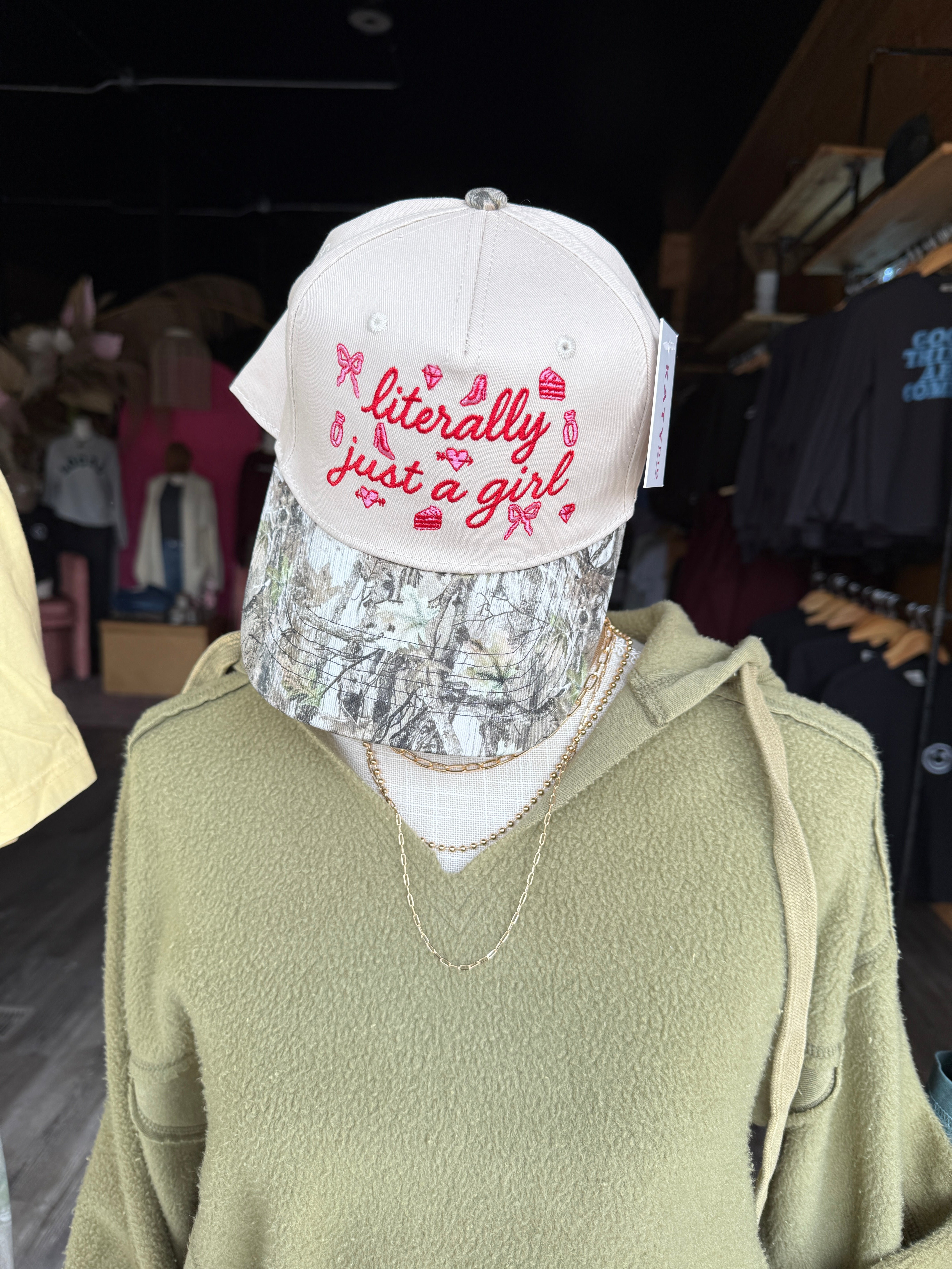 Literally Just A Girl Hat