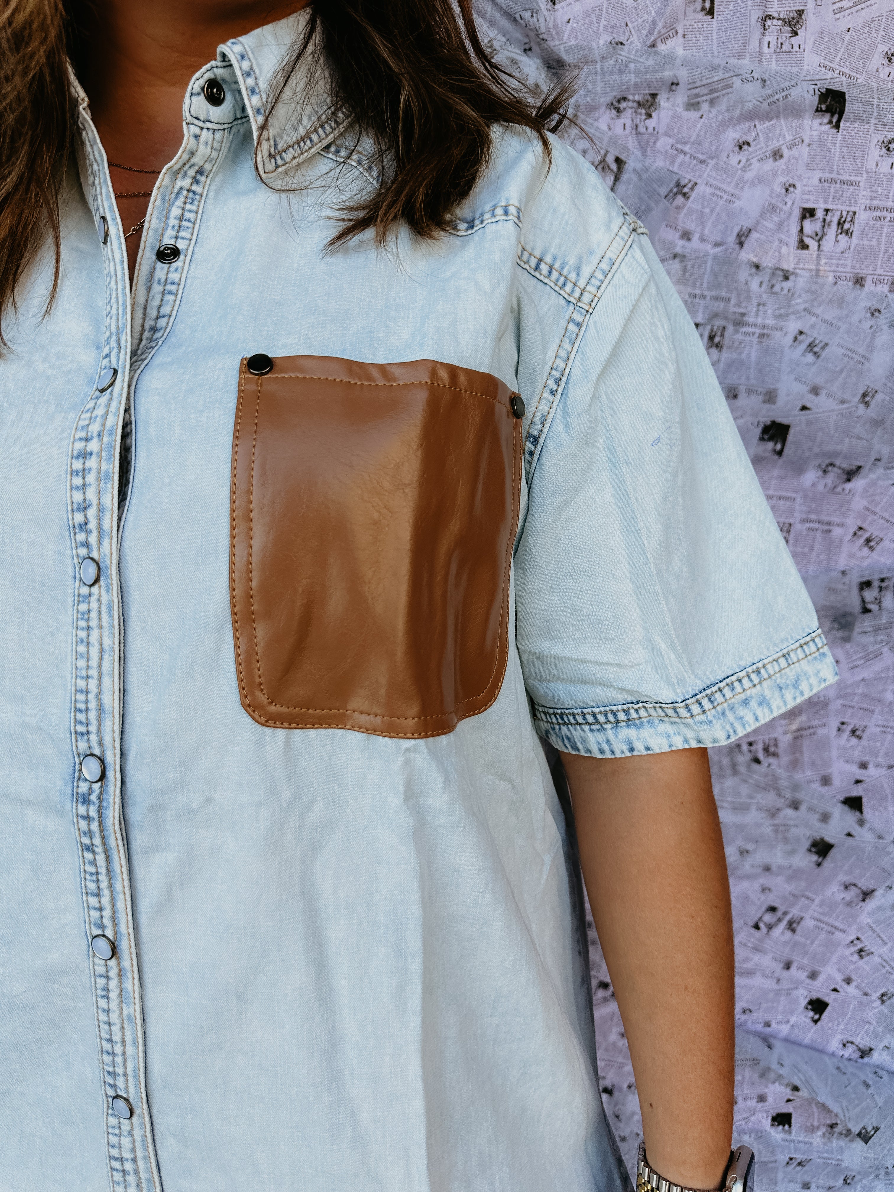 Denim Pocket Shirt