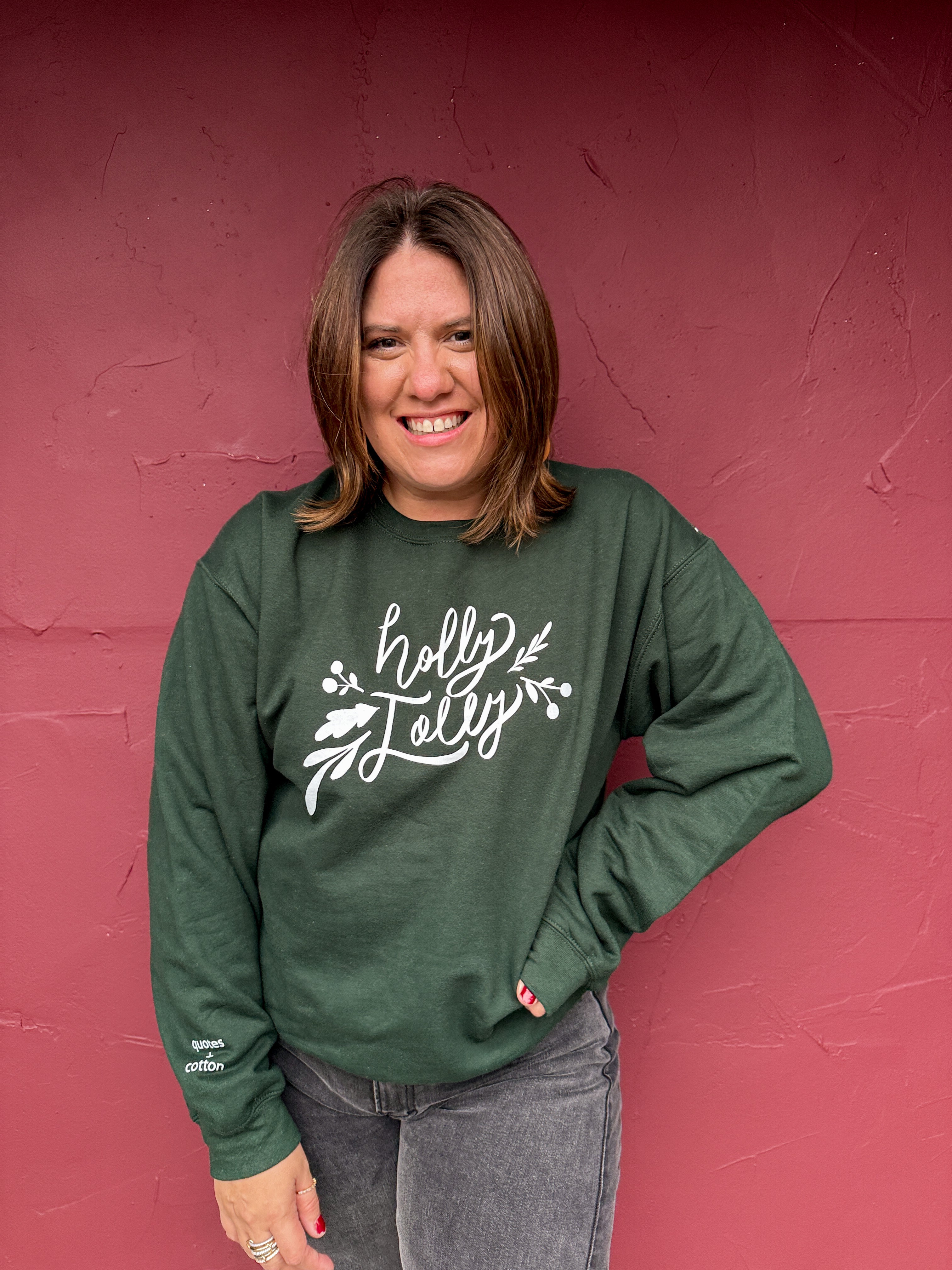 the Holly Jolly Sweatshirt