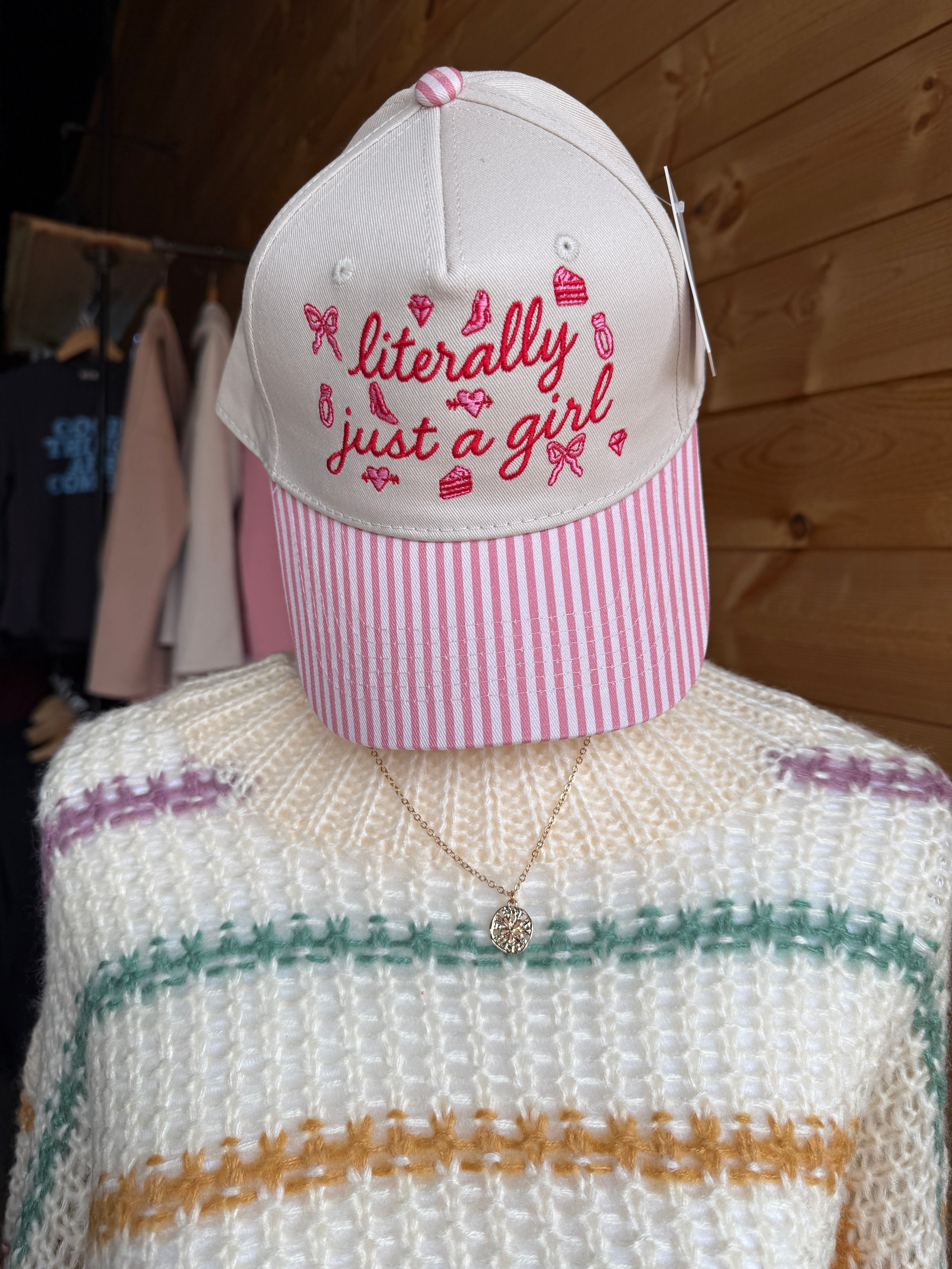 Literally Just A Girl Hat