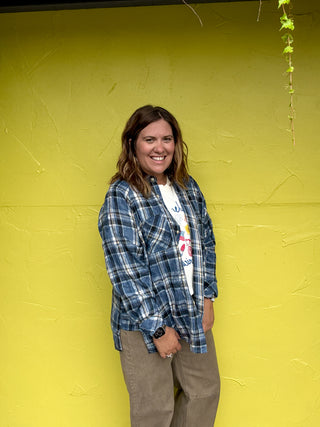 Washed Plaid Flannel