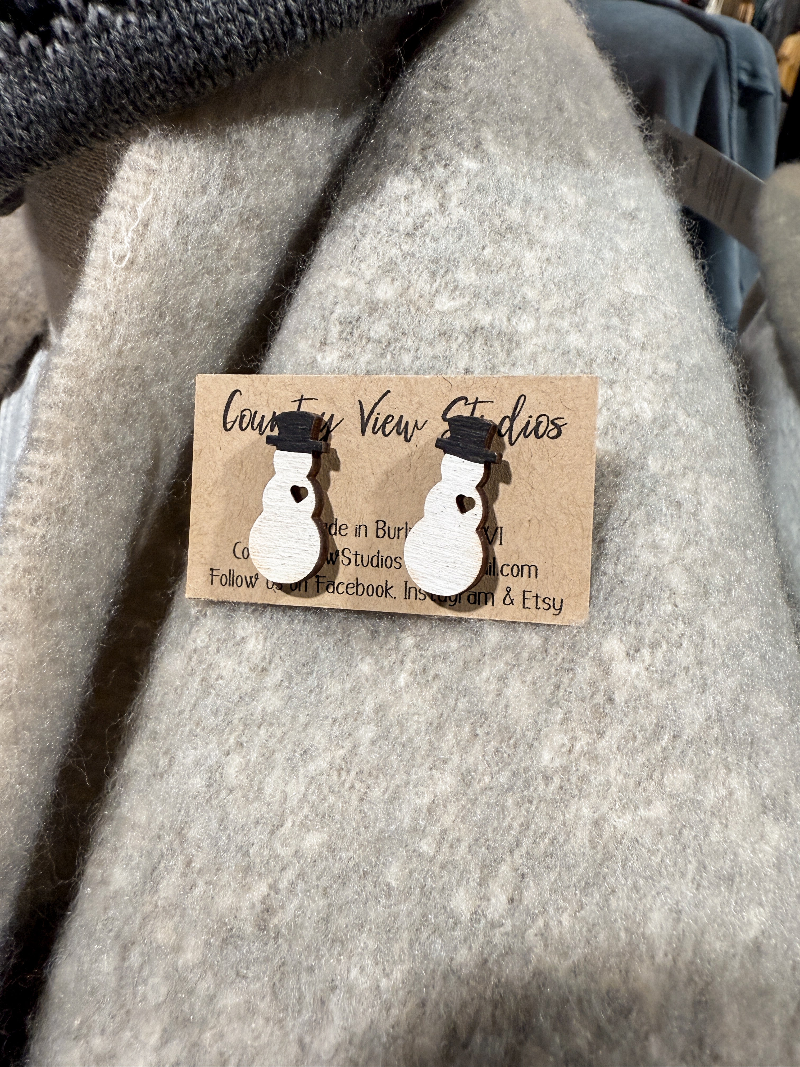 Statement Stud Earrings