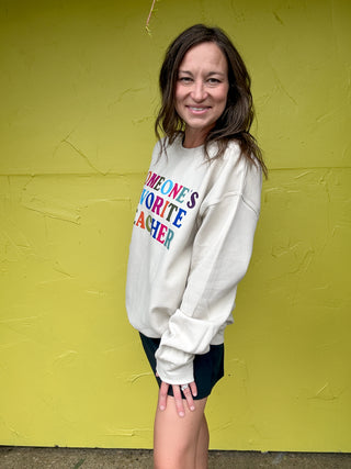 Someone's Favorite Teacher Crewneck