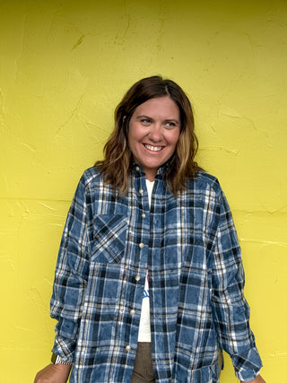 Washed Plaid Flannel
