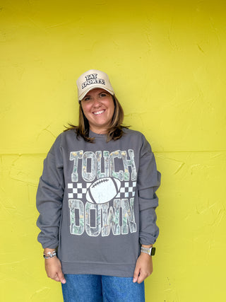 Touchdown Camo Football Sweatshirt