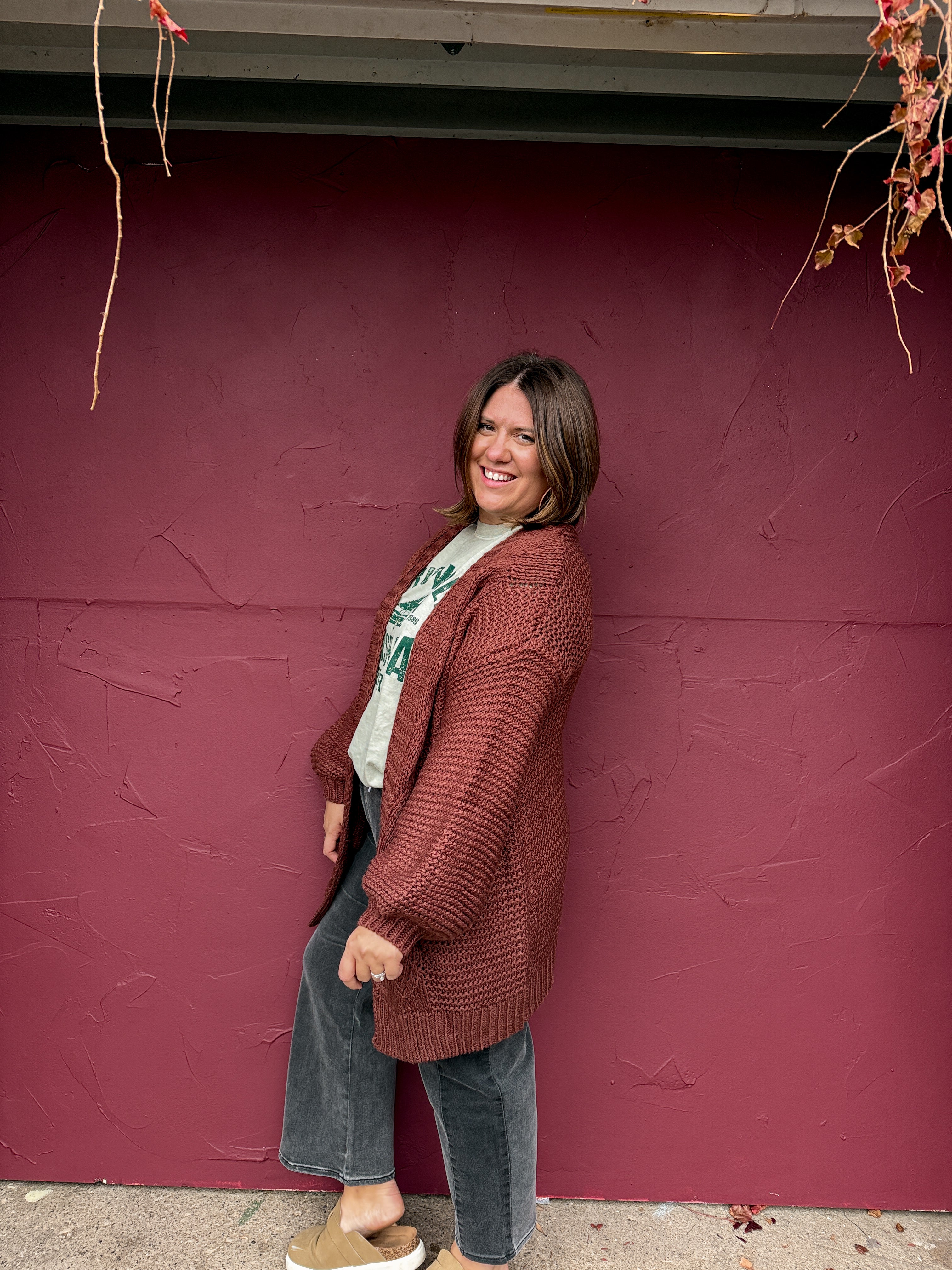 Chunky Cable Cardigan