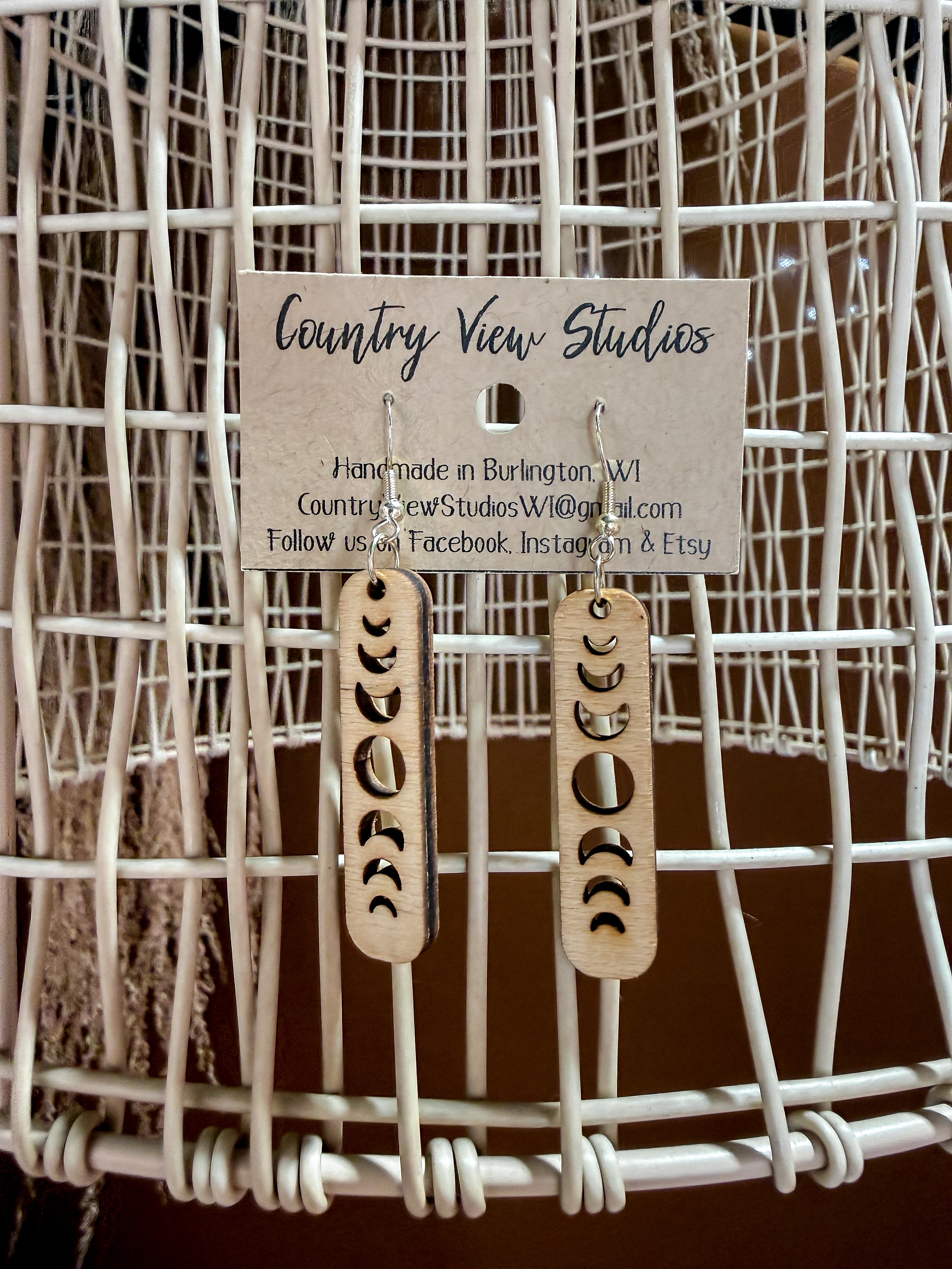 Handcrafted Statement Dangle Earrings