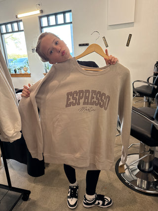 Espresso Martini Sueded Sweatshirt