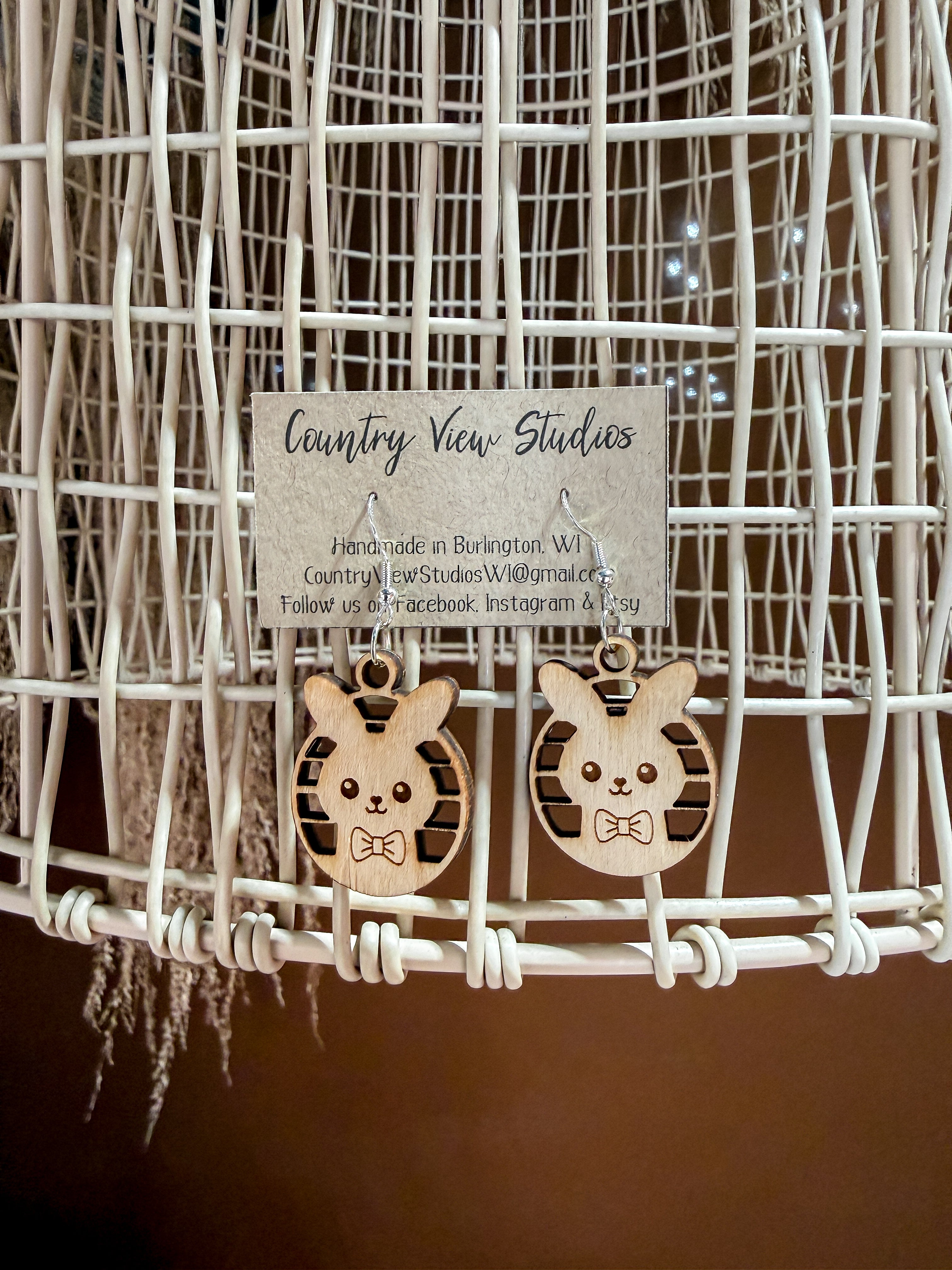 Handcrafted Statement Dangle Earrings
