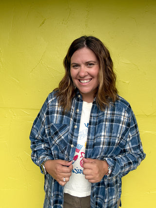 Washed Plaid Flannel