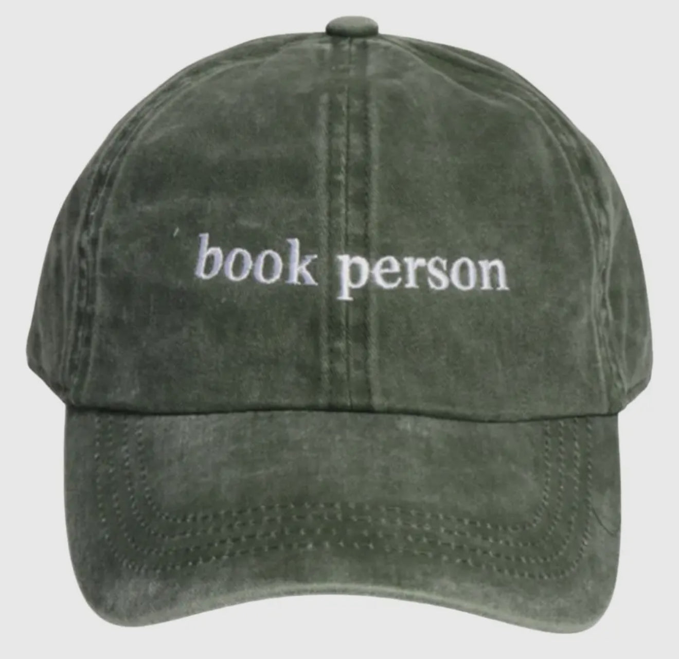 Book Person Dad Hat