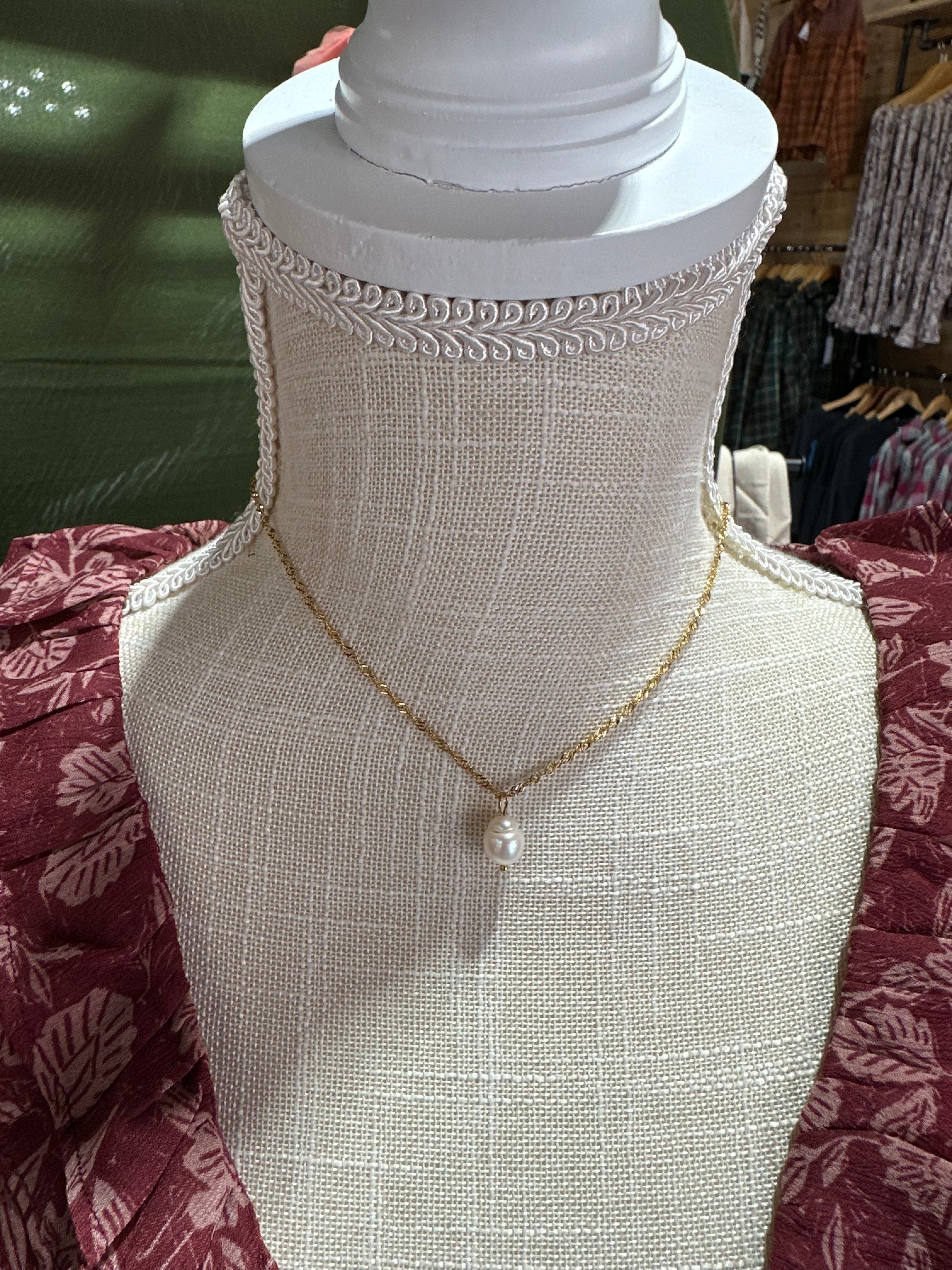 Pearl Chain Necklace