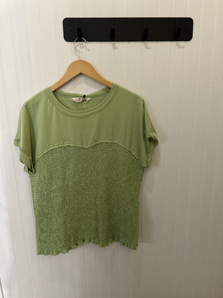 Curvy Smocked Top