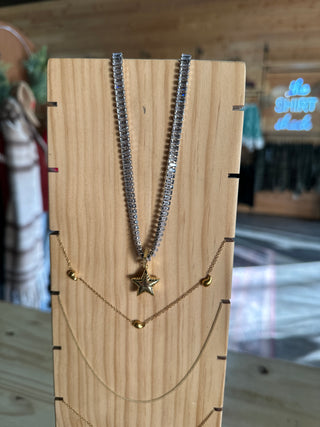 Glam Pentagram Necklace