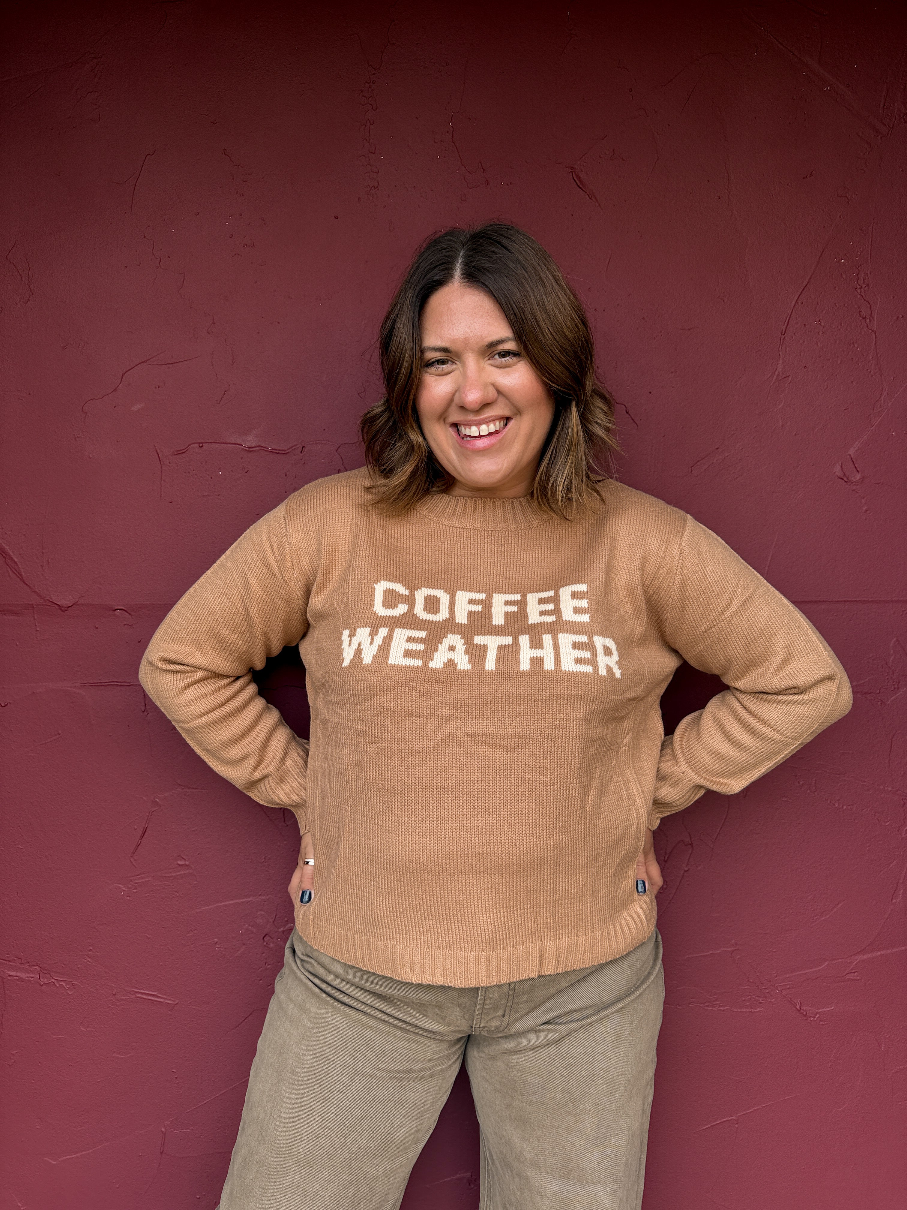 Coffee Weather Sweater