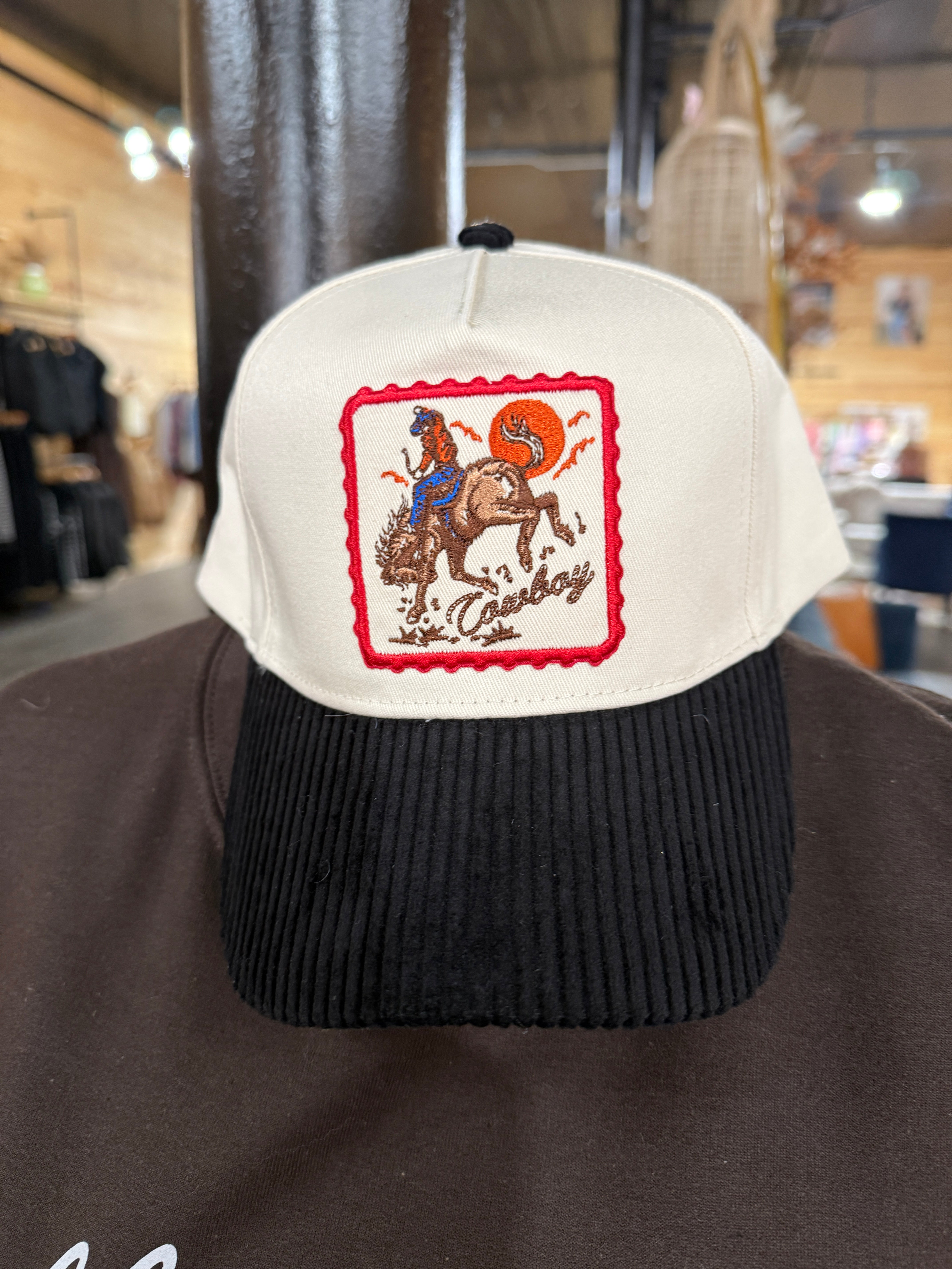 Western Corduroy Baseball Hats