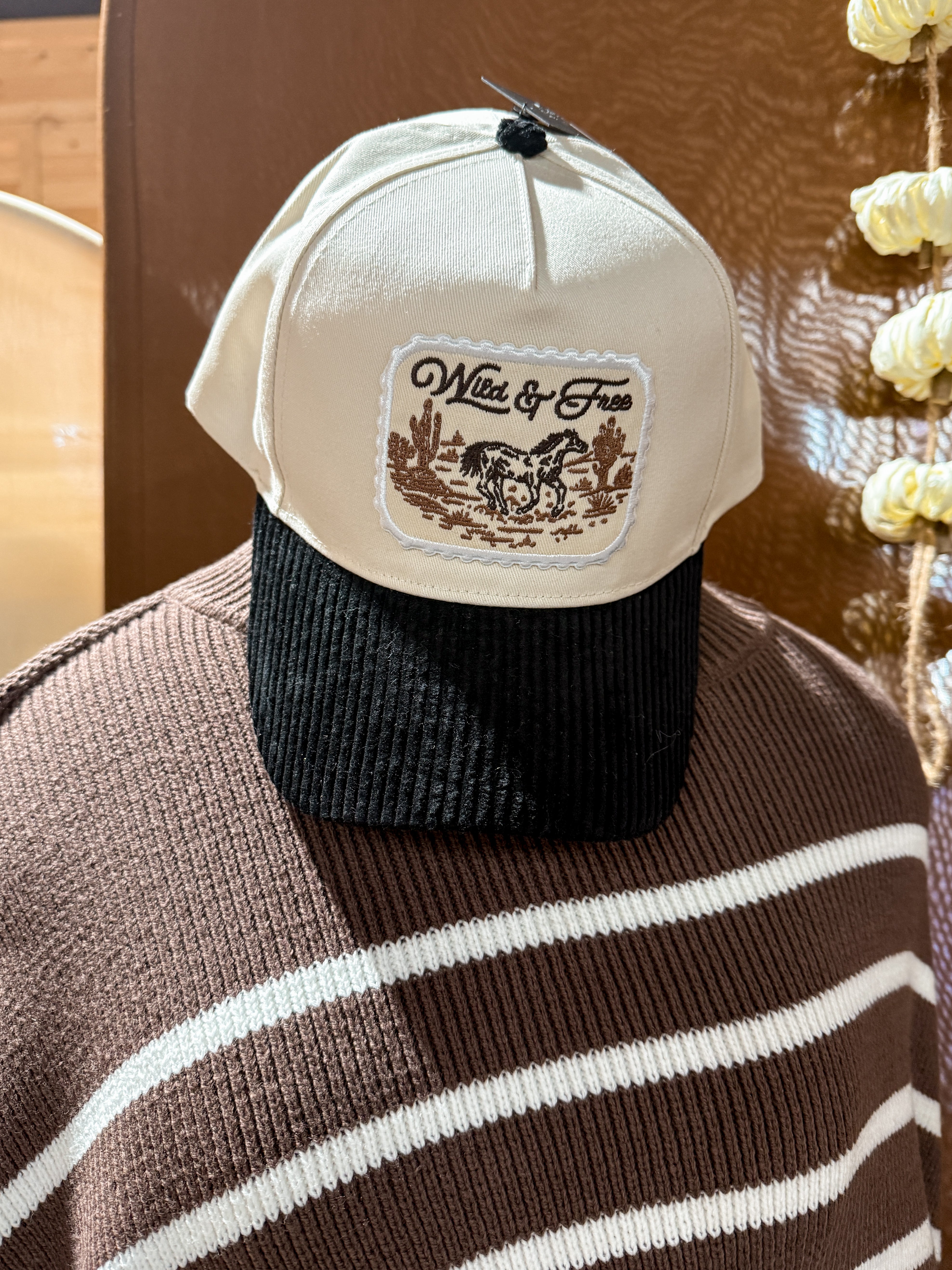 Western Corduroy Baseball Hats