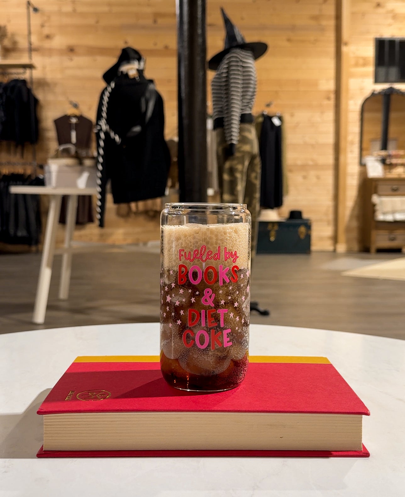 Book and Diet Tumbler