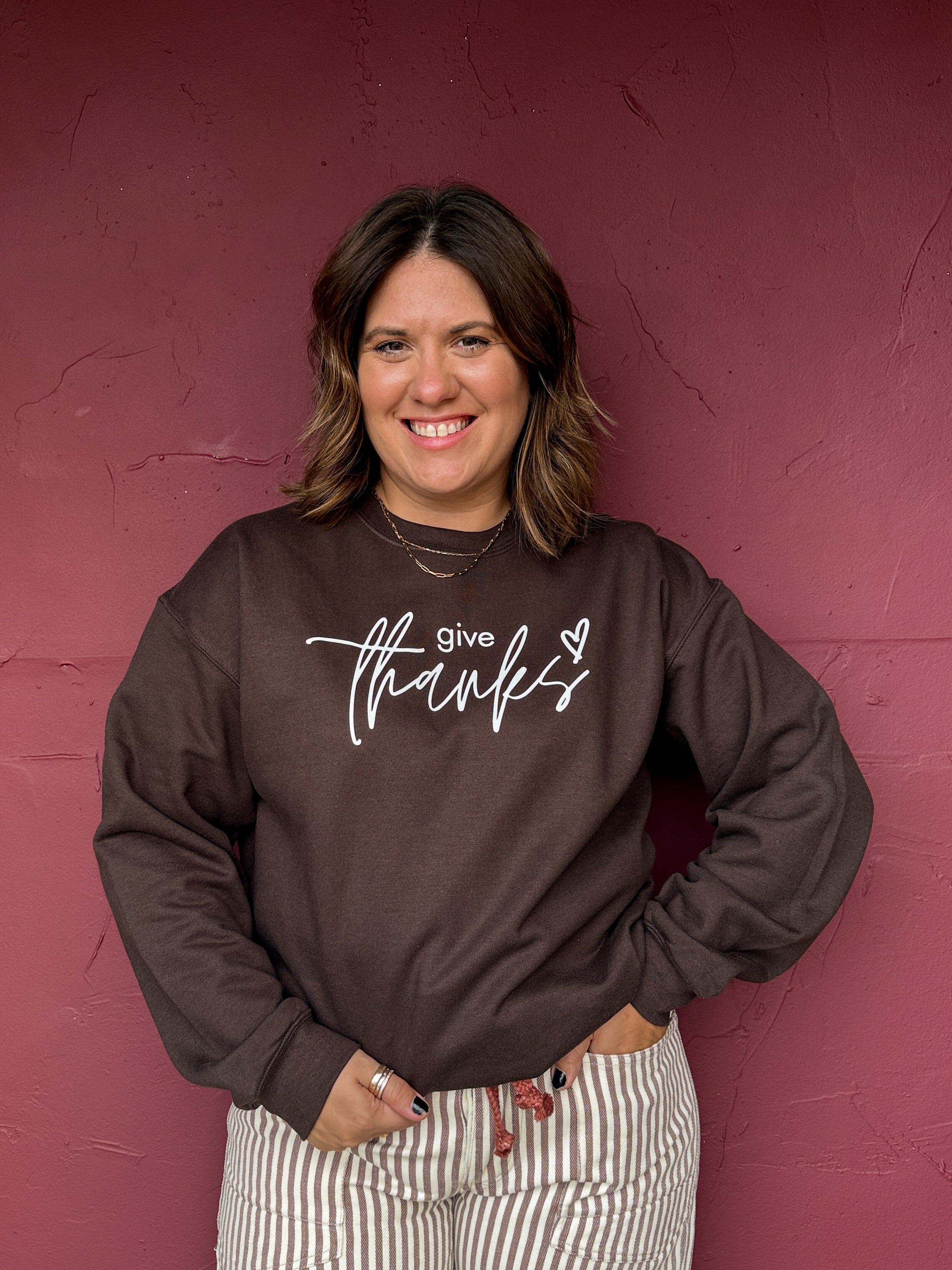 Give Thanks Sweatshirt