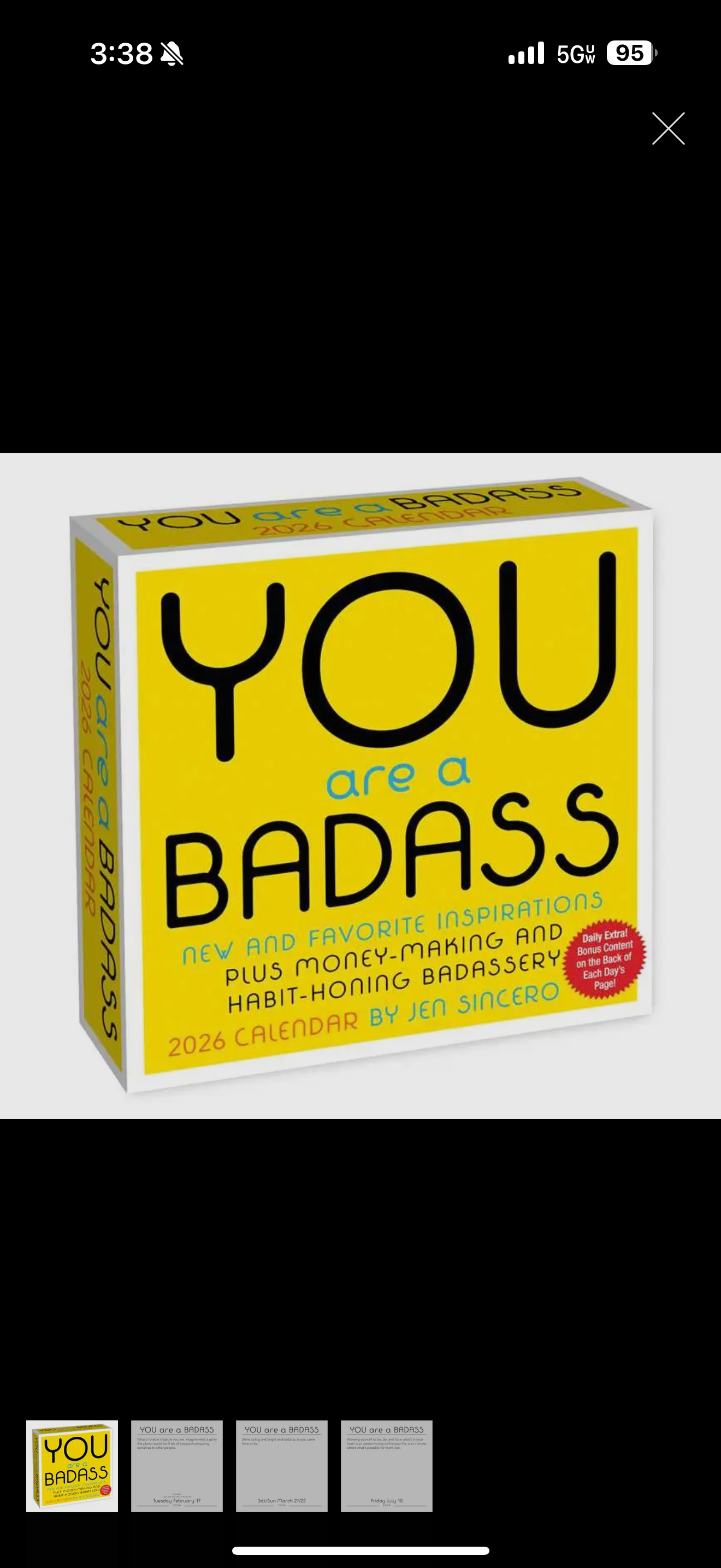 You are a Badass 2026 Calendar