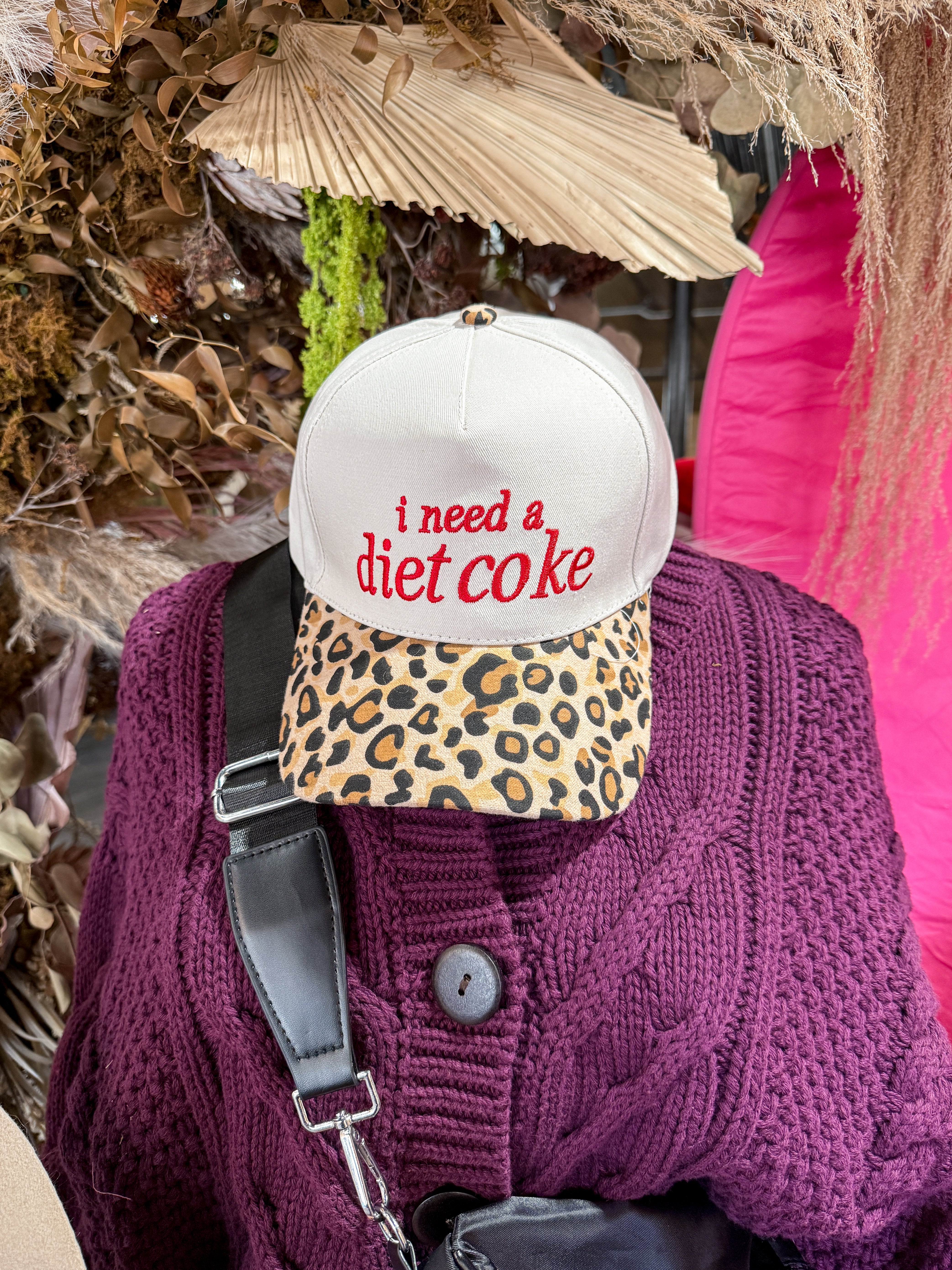 I Need A Diet Mixed Media Baseball Hat