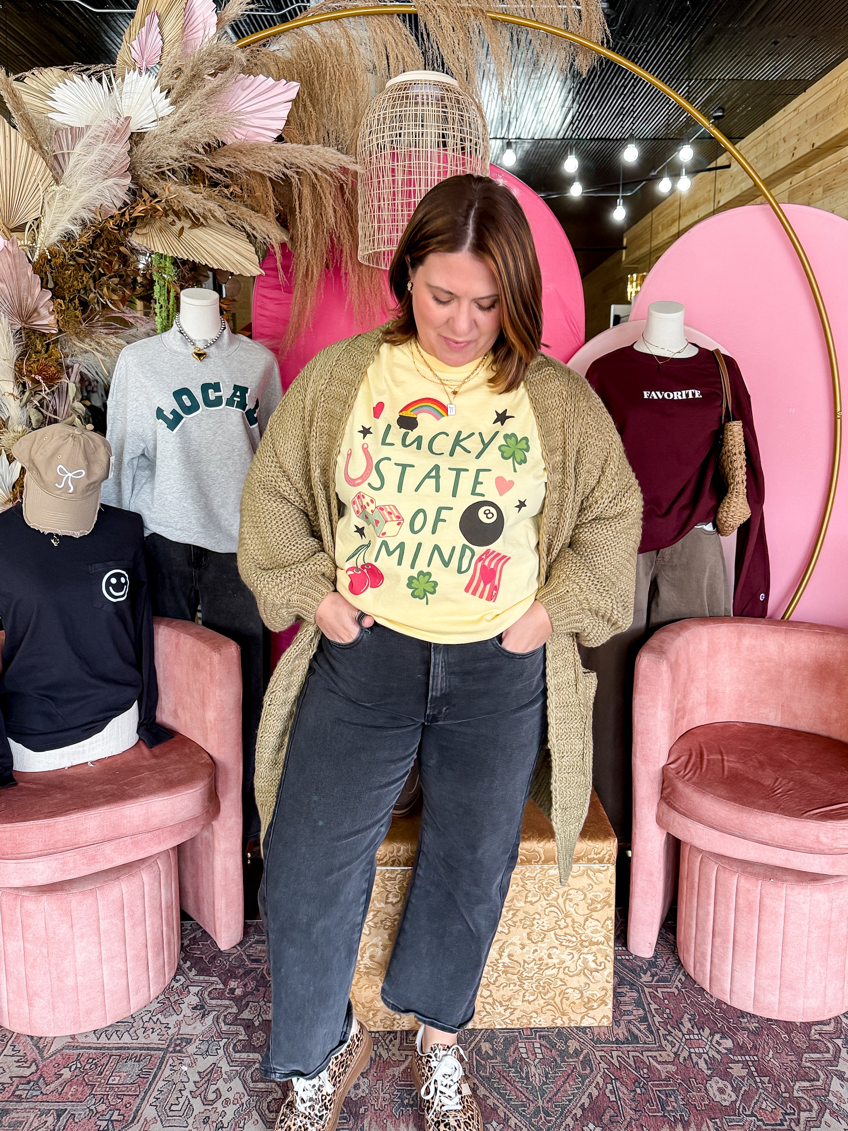 Lucky State of Mind Graphic Tee