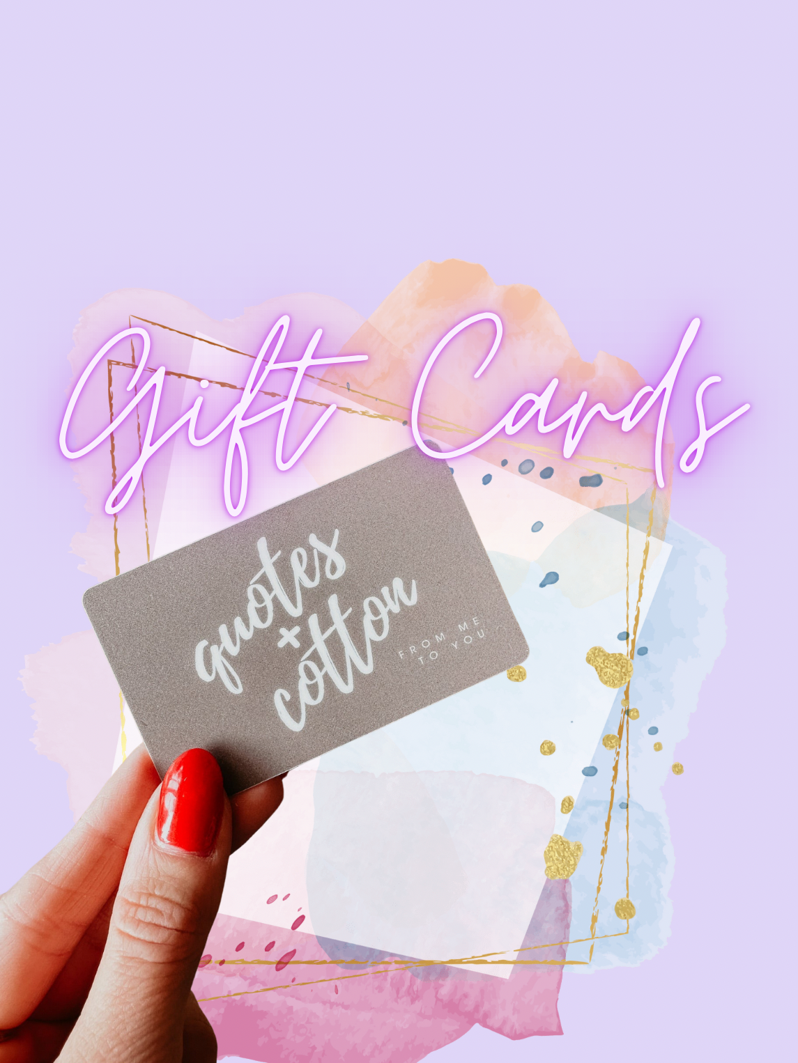 Quotes and Cotton Gift Card
