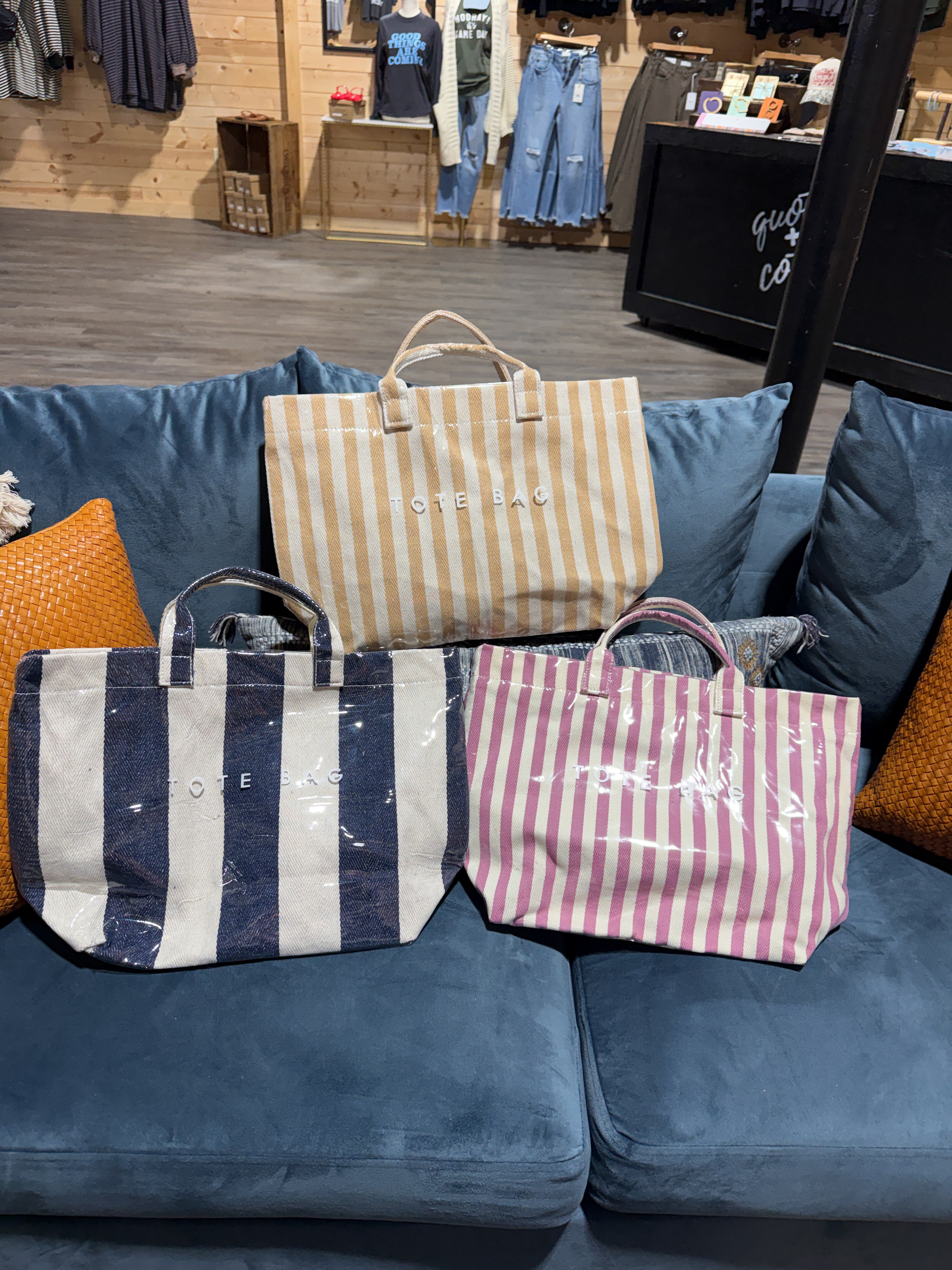 Stripe Tote Bag
