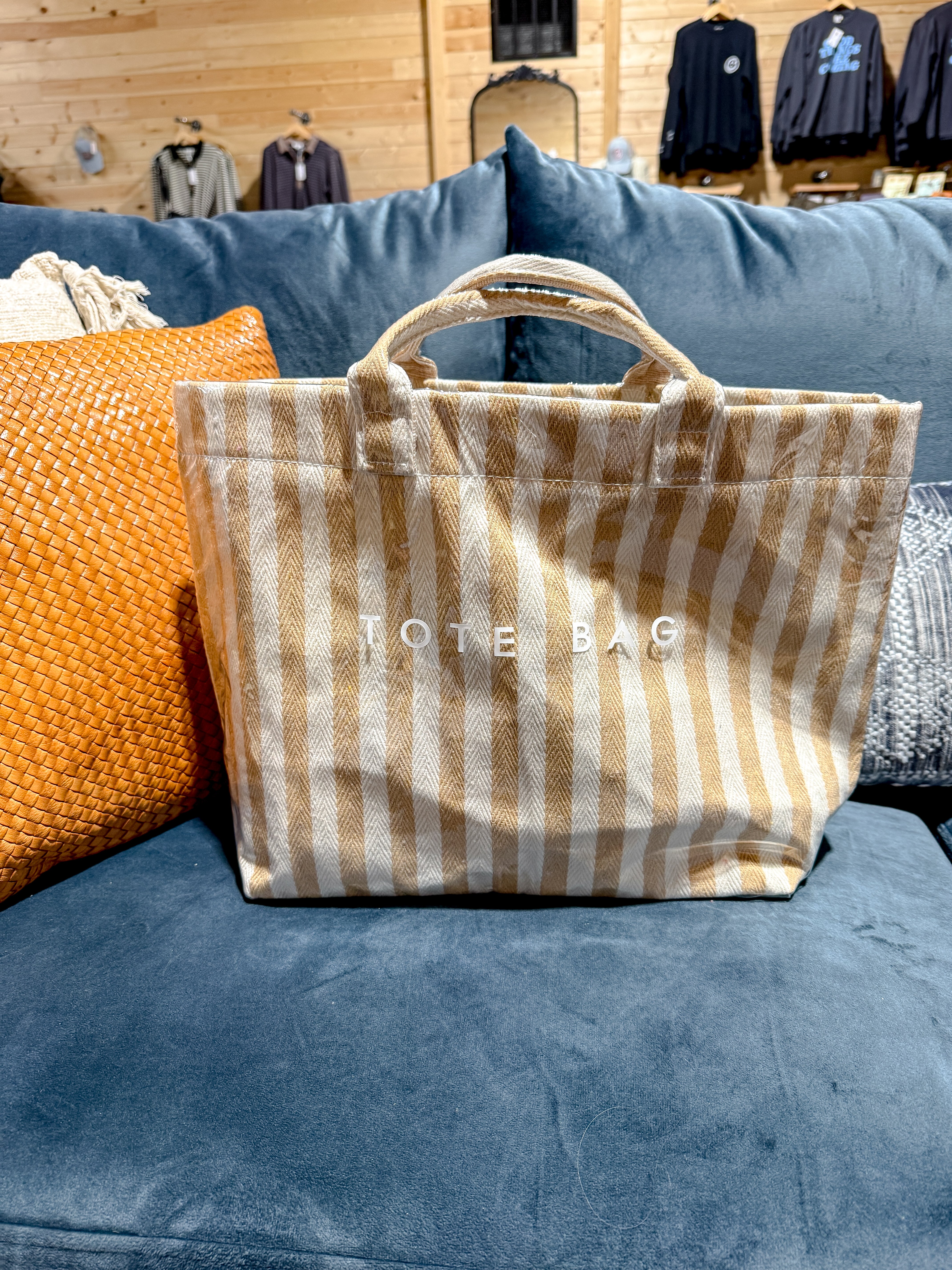 Stripe Tote Bag