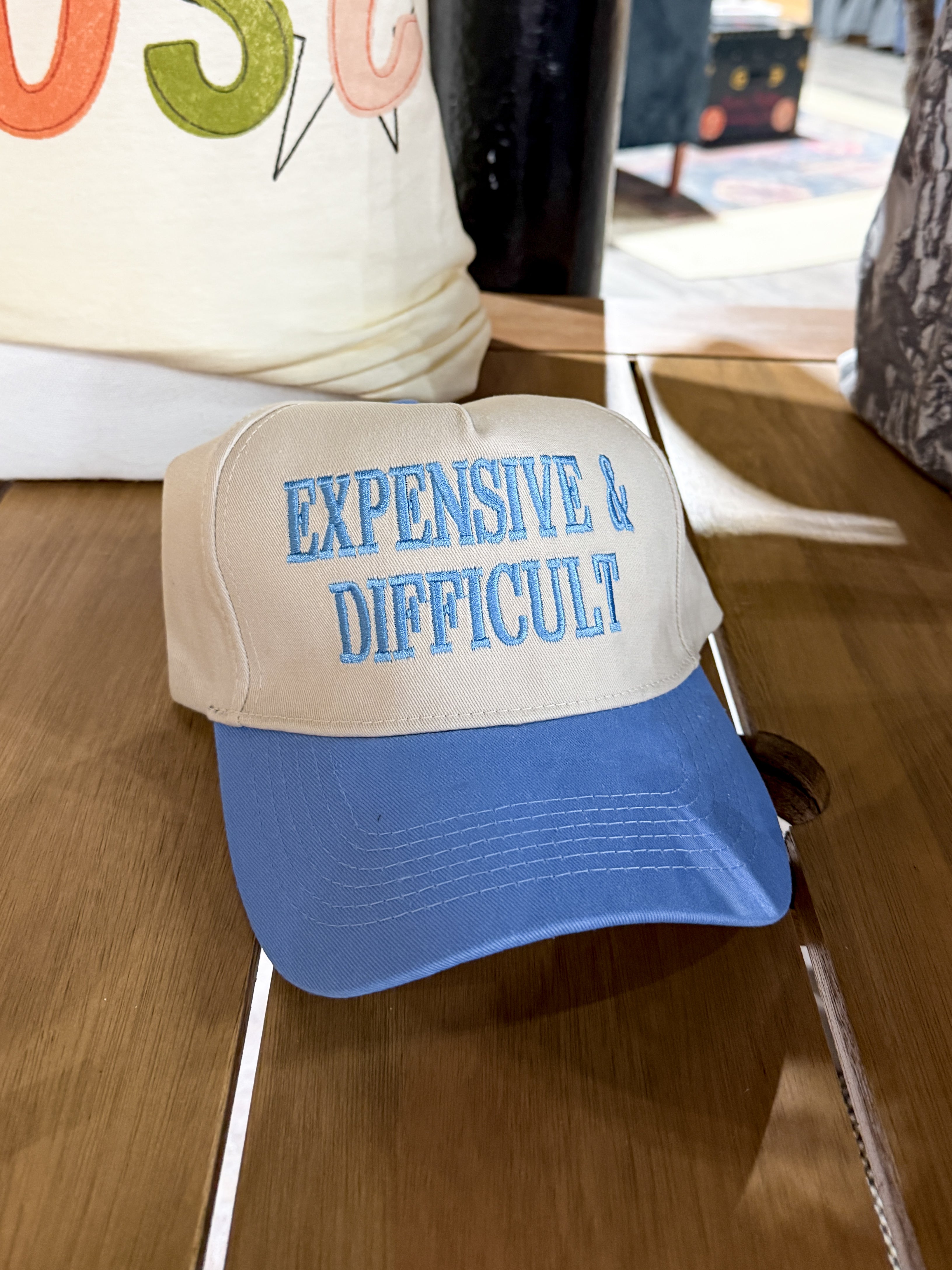 Expensive + Difficult Baseball Hat