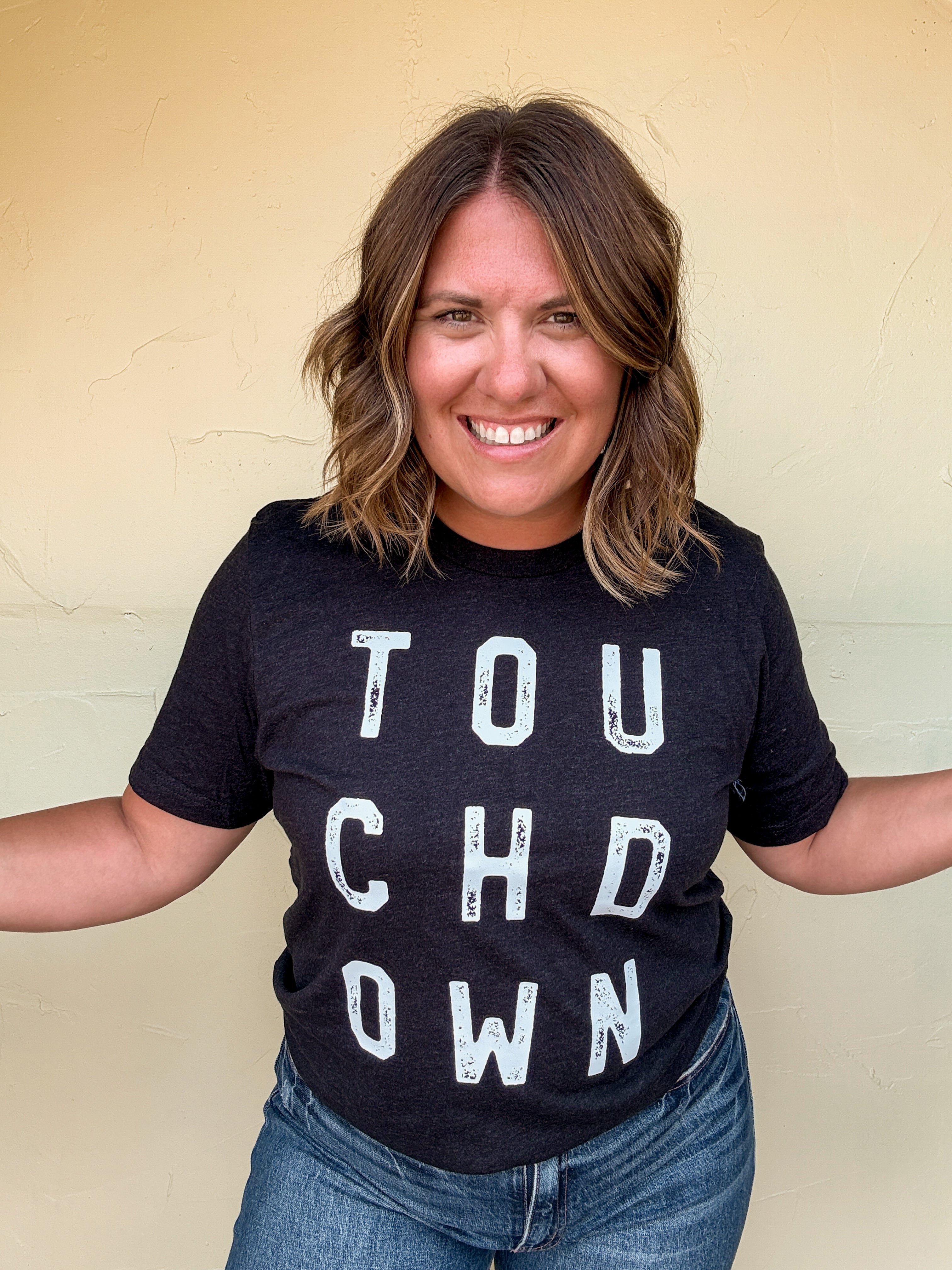 Retro Touchdown Graphic Tee