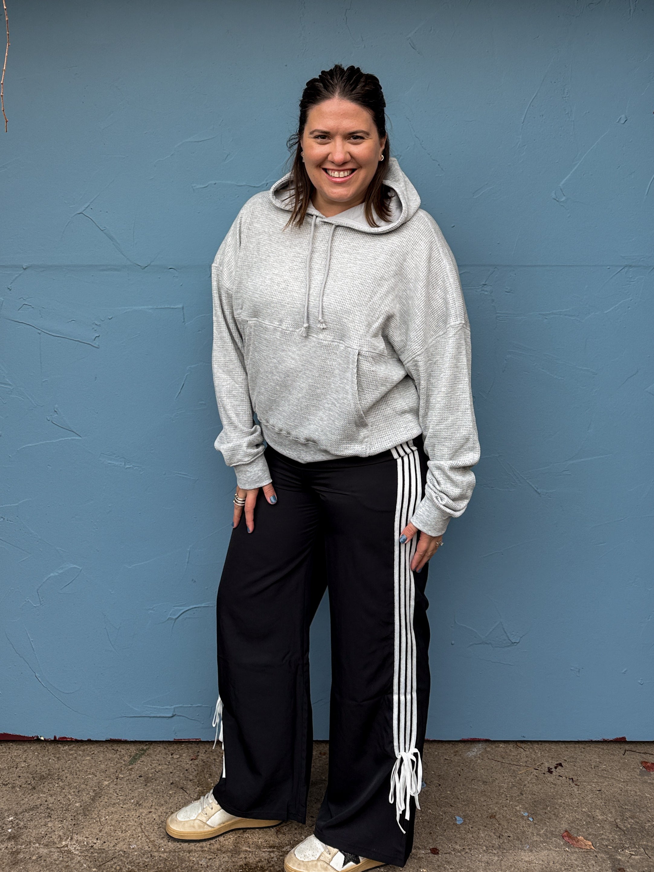 Side Ribbon Track Pants