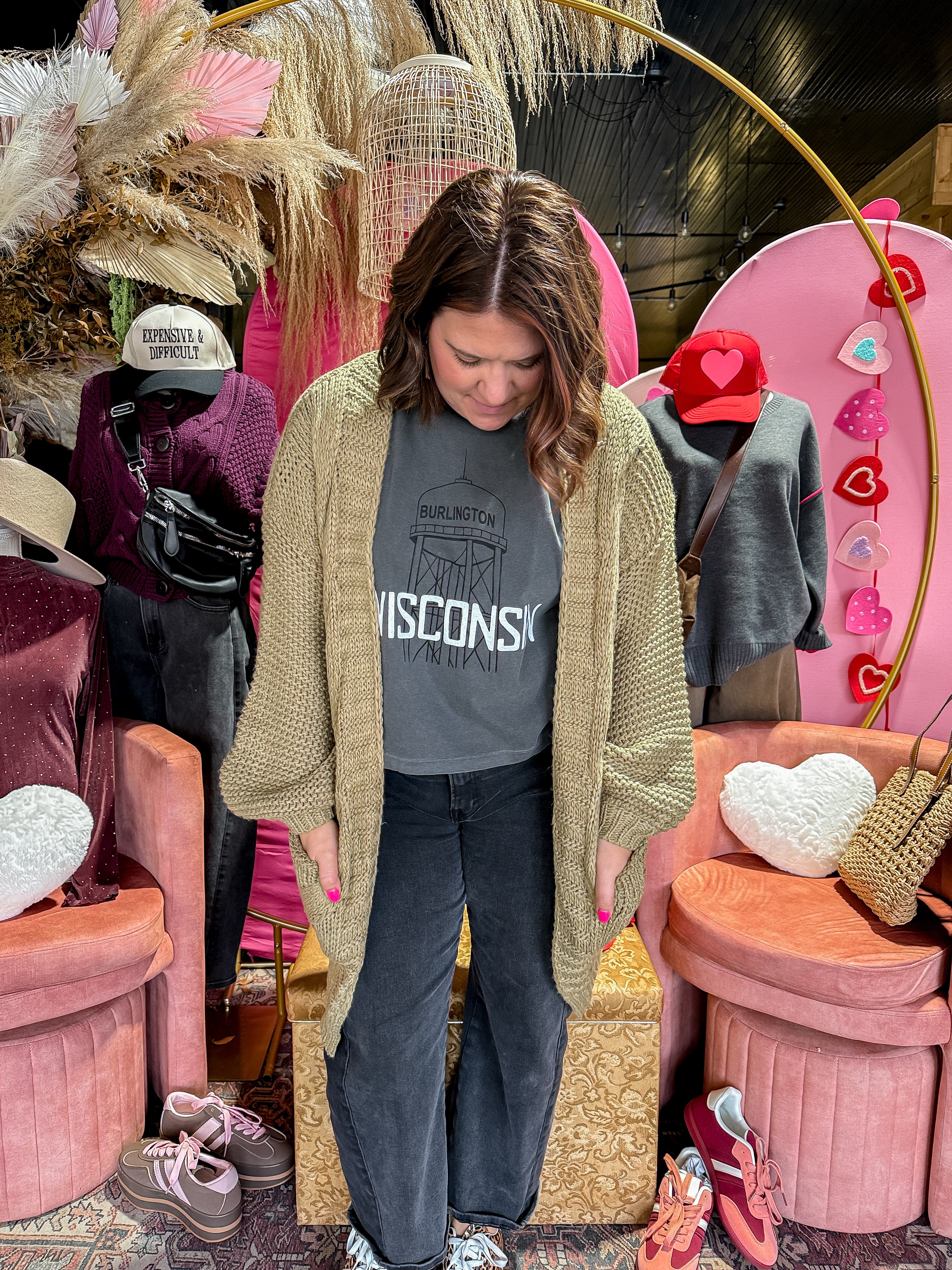 Chunky Cable Cardigan