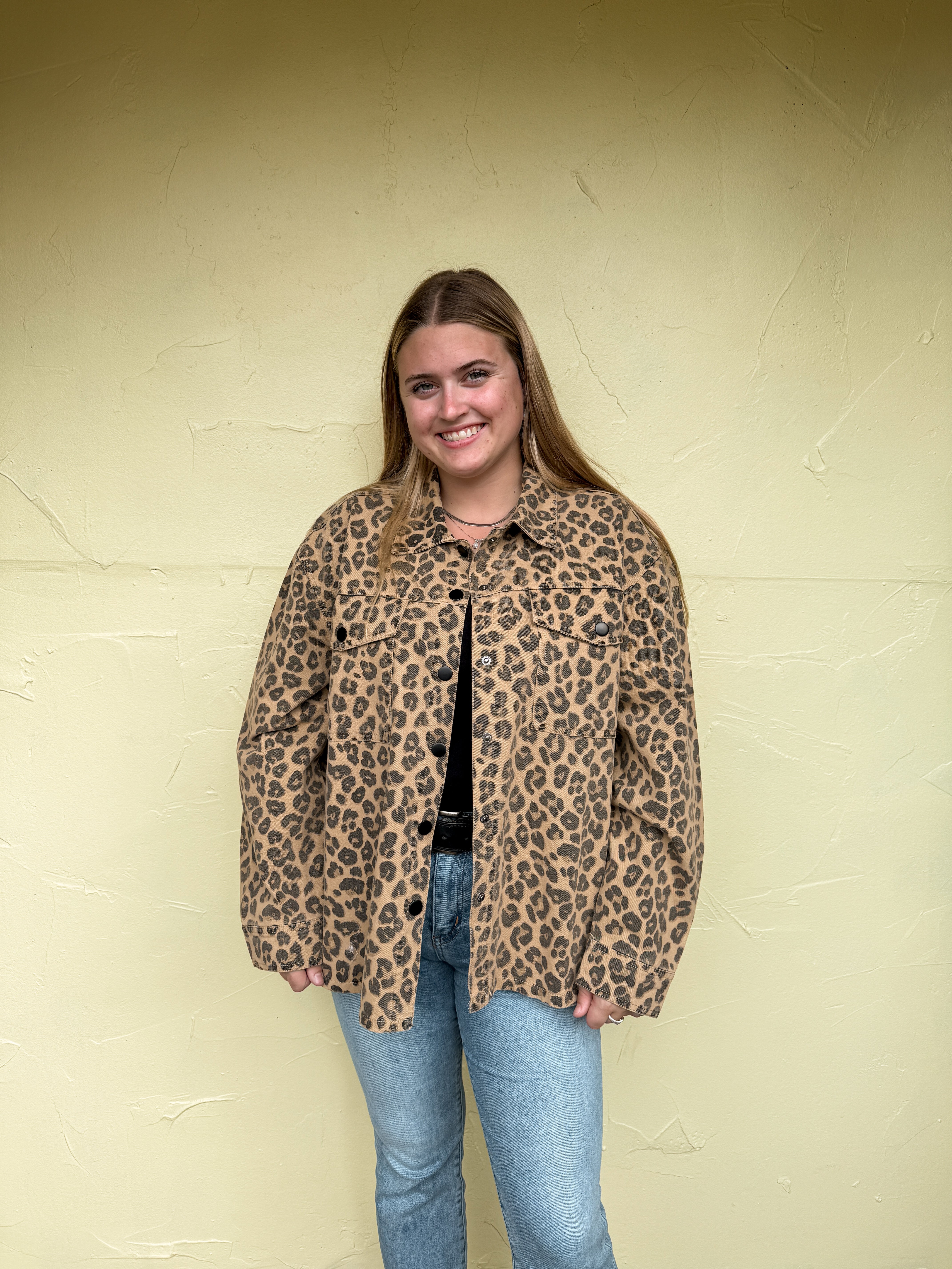 Leopard Print Shacket
