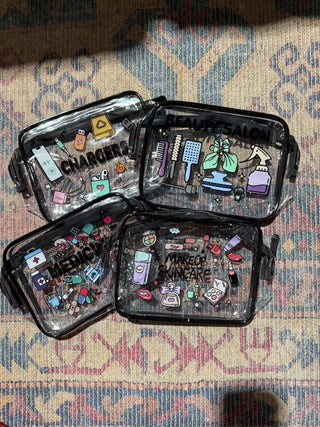 Clear Travel Organizer