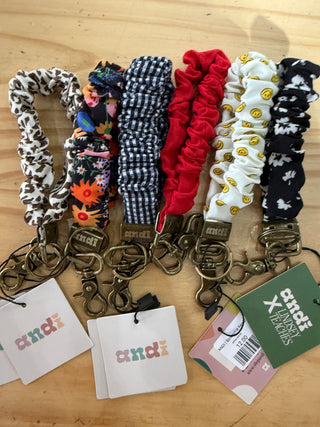 ANDI | Scrunchie Keychain