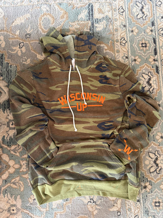 Wisconsin UP Camo Hoodie
