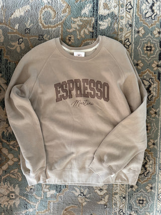 Espresso Martini Sueded Sweatshirt