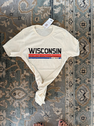 Wisconsin EST 1848 Graphic Tee