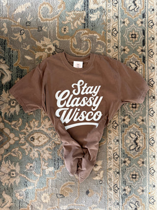 Stay Classy WISCO Graphic Tee