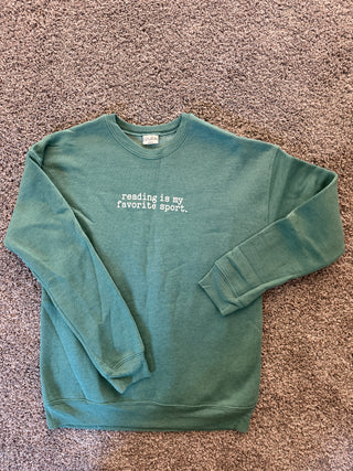 Reading is My Favorite Sport Sweatshirt