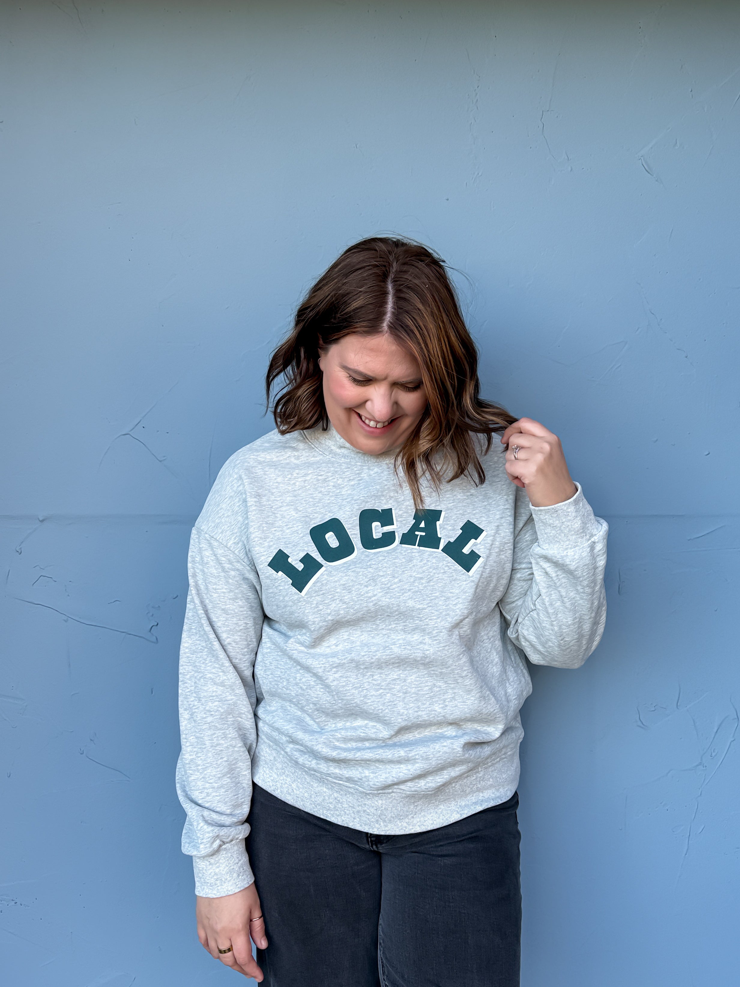 Local Mock Neck Sweatshirt