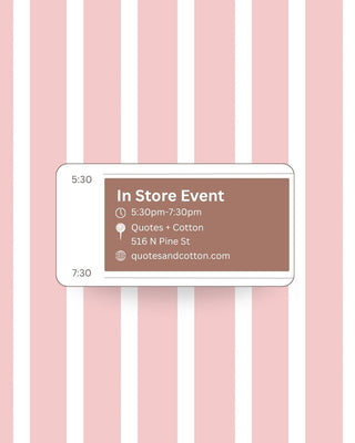 Growing Together: A Mother Daughter Tween Event
