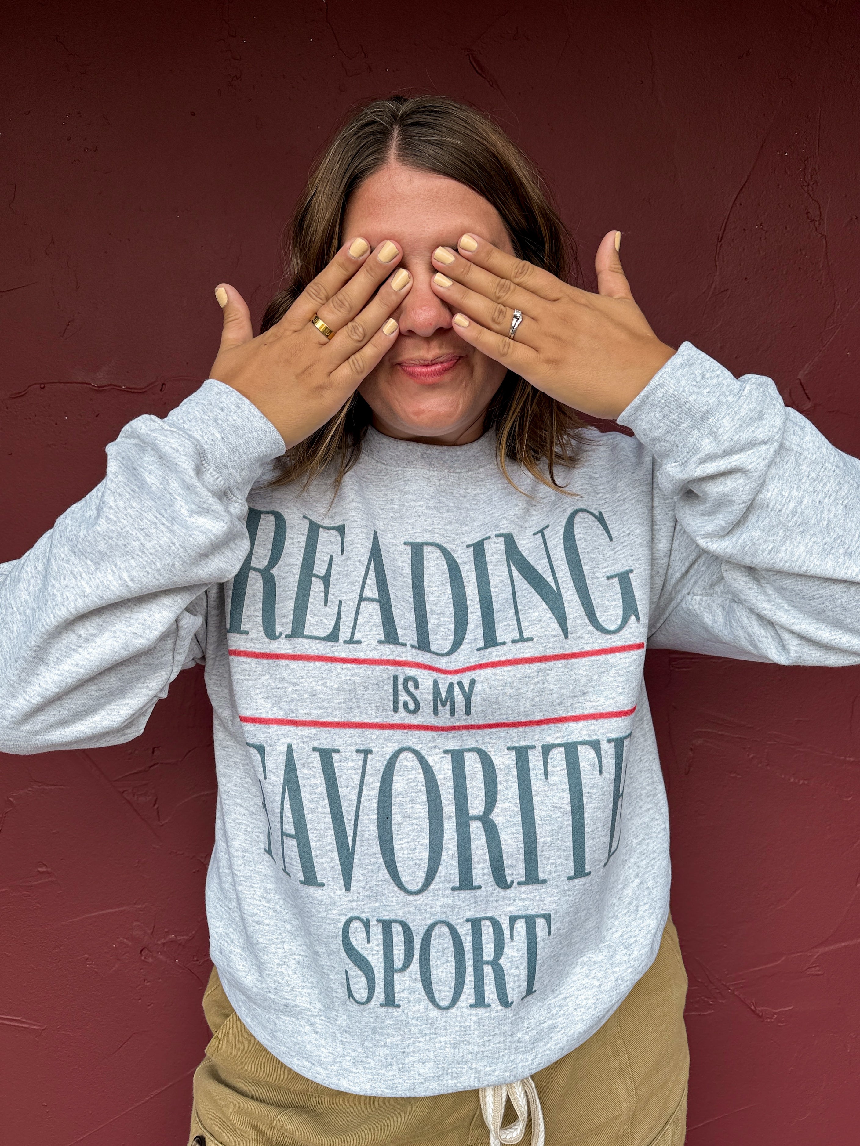 Reading is My Favorite Sport Sweatshirt
