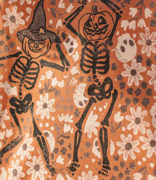 Floral Dancing Skeletons Tee